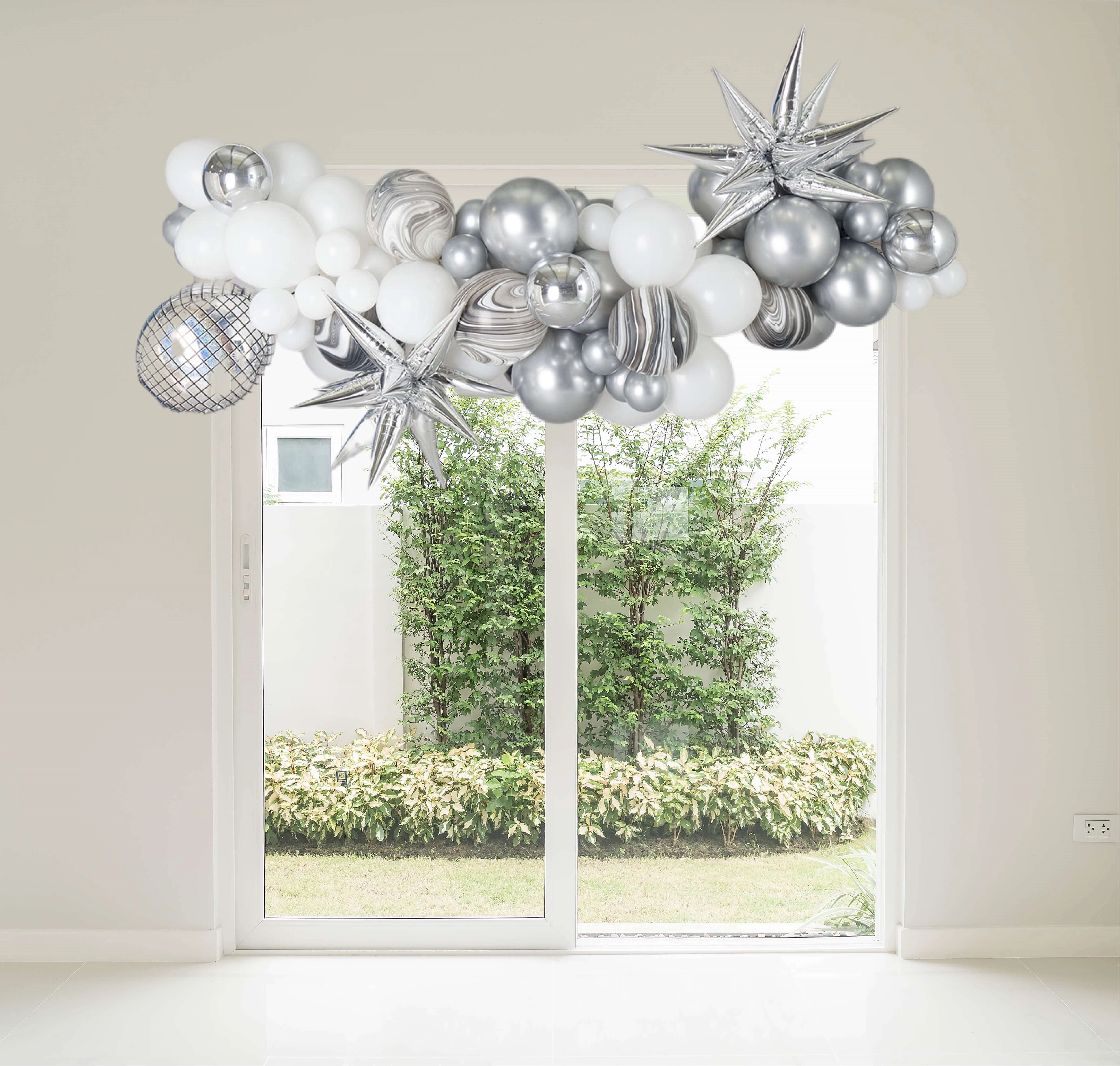 Deluxe Horisontal balloon garland